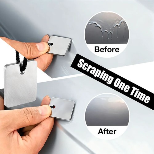 Car paint repair - repair, scraper
