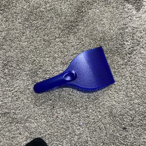 Durable plastic glass - plastic, scraper