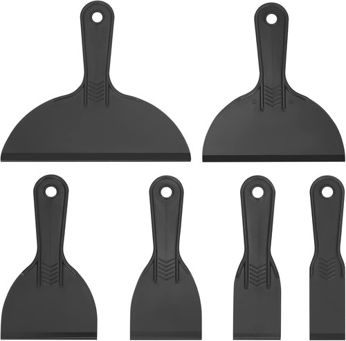 Pcs plastic putty scrapers - 6,