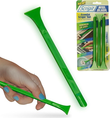 Scrigit wide plastic scraper - scrigit,