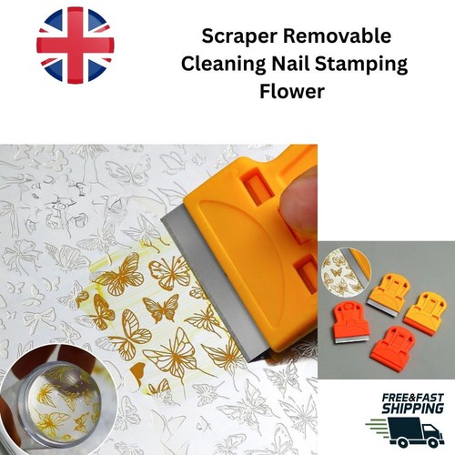 Mini scraper sticker - scraper, glue
