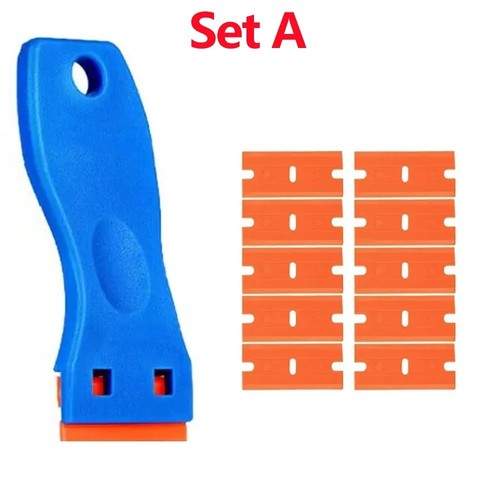 Plastic scraper tool - plastic, glass