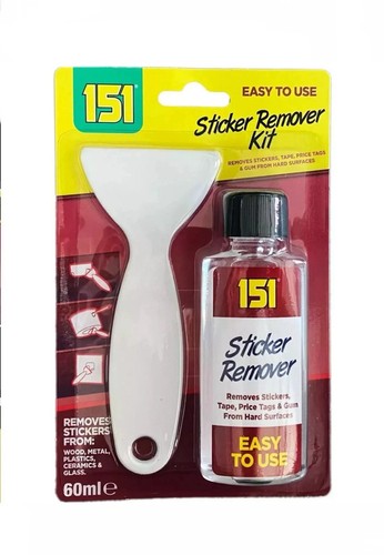 Sticker remover kit - remover,