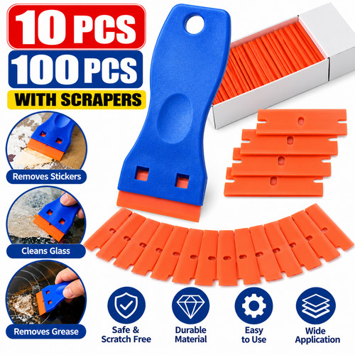 Plastic scraper tool glass - plastic,