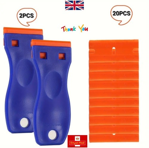 Plastic scraper tool - plastic, 2pc+20*